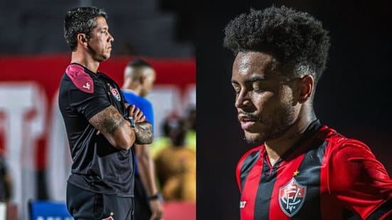 Carpini 'quebra o silêncio' após rumores sobre saída de Matheuzinho do Vitória; confira